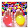Miniatyrbillede 2 af 5: Store Hydrogel Perler Formet Store 3-4cm Krystal Jord Vand Perler