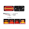 Miniatyrbilde 3 av 5: 12v bil LED baklys bremse.indikator blinklys Wat