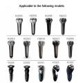 Miniatyrbilde 3 av 5: Lader for Philips Shaver Hq850 At630 Hq902 Hq912 S5050 S5079 At600 Ft618 8v Strømadapter Batteri Barbermaskin Universal Eu