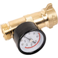 Miniatyrbillede 2 af 5: Messing RV Vandtryk Regulator, Blyfri, Hi-Flow RV Vandregulator med Filterskærm og Måler til Campister, Campingvogne, RV VVS-system
