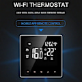Miniatyrbild 4 av 5: Tuya Wifi Smart Termostat, 3a Lcd Elektrisk Golvvärme Wa