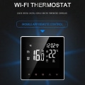 Miniatyrbillede 4 af 5: Tuya Wifi Smart Termostat, 3a LCD Elektrisk Gulvvarme Vand/gaskedel Fjernbetjening Til Go