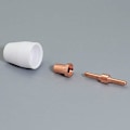 Pikkukuva 3 / 5: For Pt-31 Lg-40 Plasma Cutter Cutting Torch Consumables Kit Extended 30pcs