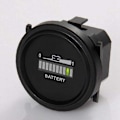 Miniatyrbilde 1 av 4: 12v/24v/36v/48v/72v LED digitalt batteriindikator vanntett målermåler batteriindikator for Go-