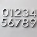 Pikkukuva 3 / 3: Musta numero 8 moderni itseliimautuva oven numerotarrat