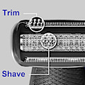Pikkukuva 4 / 4: 2-pakkauksen parranajopäät Philips Bodygroom Bg 2024-2040 S11 Yss2 -sarjalle