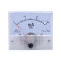 Miniatyrbillede 1 af 5: DC 0-30mA Analog Strømpanelmåler Amperemeter 85c1 30mA, Hvid