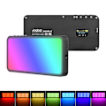 Miniatyrbillede 4 af 5: Andoer RGB LED Videolys Portable Lyspanel 3000K-6500K Dæmpbar Lysstyrke 30 Specialeffekter C
