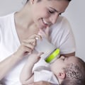 Miniatyrbilde 4 av 4: Comotomo Baby Bottle, Grønn, 8 Ounce (nippel 2 stk)