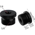 Miniatyrbild 2 av 5: 2 st Mikrofonstativadapter 1/4 Hon till 5/8 Hane Skruvgänga Adapter Stativskruv