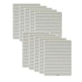 10 stk for Bambu CMYK LED Baklysbrett CMYK Litofan LED Baklysbrett 5V1A USB-C Strømforsyning