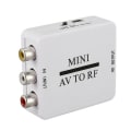 Miniatyrbilde 2 av 4: Mini HD videokonverterboks RCA Av Cvsb til Rf videoadapterkonverter