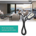 Miniatyrbild 3 av 5: Elektrisk Fåtölj Recliner Switch - 2 Knappar Elektrisk Recliner Soffa Fjärrkontroll Hand Switch Controller För De Flesta Elektriska Recliners