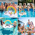 Miniatyrbild 4 av 4: Poolbojar, Flytande Poolbarer, Uppblåsbara Poolbarer, Pool B