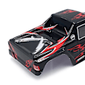 Miniatyrbillede 4 af 5: Bilkarosseri Skal Cover Case Til A979 A979-04 1: 18 Rc Bil Opgraderet Del,sort