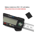 Miniatyrbilde 3 av 5: Rustfritt stål horisontal vertikal digital display linjal LCD display nivå skyvelære 0-15cm
