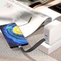 Miniatyrbilde 2 av 5: Kort USB C-kabel 40 gbps dataoverføring PD hurtiglading USB C til USB C-kabel