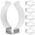 Miniatyrbillede 2 af 4: 6 stk. LED-stand T12 rørlampe monteringsbeslag U-klemme LED-pærer klemmer holder rørklemmer