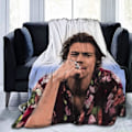 Pikkukuva 1 / 4: Harry Styles - Ultrapehmeä mikrofleece-peitto, heittopeitto, vuodevaatteet, ihoystävällinen, mukava flanellifleece-peitto -X218