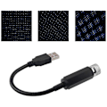 Miniatyrbillede 4 af 5: Stjerneprojektor Nattelys, Led Stjerne Nattelys, Usb Powerd Romantisk Lilla Blå Hjem