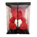 Miniatyrbillede 1 af 5: Timubike 2022 Dropshipping 40cm Rose Bear Hjerte Kunstig Blomst Rose Teddy Bear Til Kvinder Valentins Bryllup Fødselsdag Julegave Deep pink 25CM