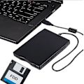 Pikkukuva 4 / 5: Usb-levyasema, Usb-ulkoinen levykeasema 1,44 Mt Slim Plug And Play Fdd-asema PC Windowsille