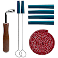 Miniatyrbilde 1 av 4: Piano Tuning Kit, Profesjonelt Piano Tuning Kit Inkludert Tuning Wrench Hammer, Temperament Strip