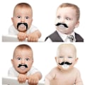 Miniatyrbillede 1 af 3: Hipsterkid Mustachifier Sutte, BPA-fri