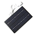 Miniatyrbillede 1 af 5: 2W 5V 380MA USB Mini Solpanel Modul DIY Polysilicium Solcelleoplader til Telefon USB Ventilator