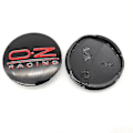 Miniatyrbilde 1 av 4: Xs 4stk For Oz Racing M595 Bilhjul Senter Hub Caps O.z Legering Felg Senter Hub Cap Deksel 62mm-fargeblack Rd