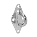Miniatyrbillede 4 af 5: 304 Rustfrit Stål 10mm Tyk Ring Sejl Skygge Pad Eye Plade Marine Båd Rigging