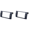 Miniatyrbild 1 av 5: 2x För 3-serie E46 1998-2005 2din Audio Panel Modifikation Panel Dvd Navigation Panel Ram