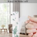 Miniatyrbillede 2 af 5: 6 stk./sæt 5,7 tommer rektangulær silikone bogmærkeform DIY bogmærkeform til fremstilling af epoxyharpiks smykker C