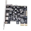 Pikkukuva 5 / 5: Type C USB 3.2 Gen1 5Gbps PCIE -korttisovitin PCI Express -kortti 2xUSB A -portti+2xType-C-portti/USB3.2 PCI-E -laajennuskortti