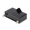 Miniatyrbild 1 av 4: Svart 12uf Generator Kondensator Generator Cbb61 12uf 50/60hz 350vac Fläktmotor