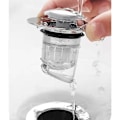 Miniatyrbillede 3 af 5: Badeværelsesvaskprop, Vaskprop, Pop Up Universal Badekar Drænfilter Vask Drænprop Med Anti-tilstopning Anti-lugt Og Anti-insekt Si.