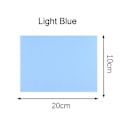 Miniatyrbild 2 av 5: 13 Färger Självhäftande Reparationssats Fix Hål Dunjacka Kläder Tvättbara Patchar light blue