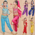 Miniatyrbilde 2 av 3: Jente Belly Dance-kostyme for 2-14 år - Opptreden - Rød