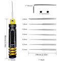 Miniatyrbillede 4 af 5: Model Mejsel Slidstærk Modellerings Scriber Ergonomisk Super Slank Skarp