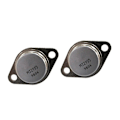 Miniatyrbillede 3 af 5: 3x2 stk. 2N2955 PNP Effekt Transistor Triode 100V 15A 110W TO-3
