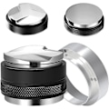 Pikkukuva 1 / 5: 53mm kahvin tamppaaja ja 54mm annostelu suppilo sarja, kaksoispää kahvin tasoitin sopii säädettävä syvyys Espre