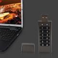 Miniatyrbillede 3 af 5: 32/64/128/256 GB krypteret USB3.0 Flash Drive Hardware Password Memory Stick