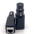 Miniatyrbilde 5 av 5: 4 stk. RJ45-kontakt RJ45 Ethernet til 3-pinners XLR-adapter 3-pinners XLR-adapter for lydvideo hun
