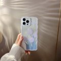 Miniatyrbillede 4 af 5: Sød iPhone 13 Cover til Kvinder Piger, Charmerende Blomstermønster Bølge Comfor