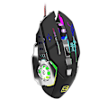 Miniatyrbild 2 av 4: Trådbunden mus G8 med ergonomisk design, halkfri, bekväm, för datortillbehör, USB, spel, 6D makrodefinition, programmerbar