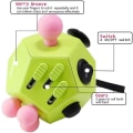 Miniatyrbillede 4 af 6: 12 sider Fidget Cube legetøj Anti-angst, lindrer stress for børn, teenagere og voksne A2