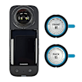 Pikkukuva 4 / 5: Insta360 One X3 -kameran objektiivin suojukset, suojakotelo