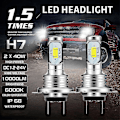 Pikkukuva 5 / 5: H7 Led Canbus -ajovalot H7 Led Lähivalopolttimot 6000k Ip 68 Csp 3570 Led -siruja