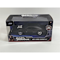 Miniatyrbillede 2 af 5: Fast and Furious Doms Dodge Charger R/T Mat Sort 1:32 Skala Jada 253202000 97214