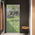 Miniatyrbillede 1 af 4: Magnetisk Myggenet, Dørgardin, Klæbende, Sort (110 X 220 Cm)